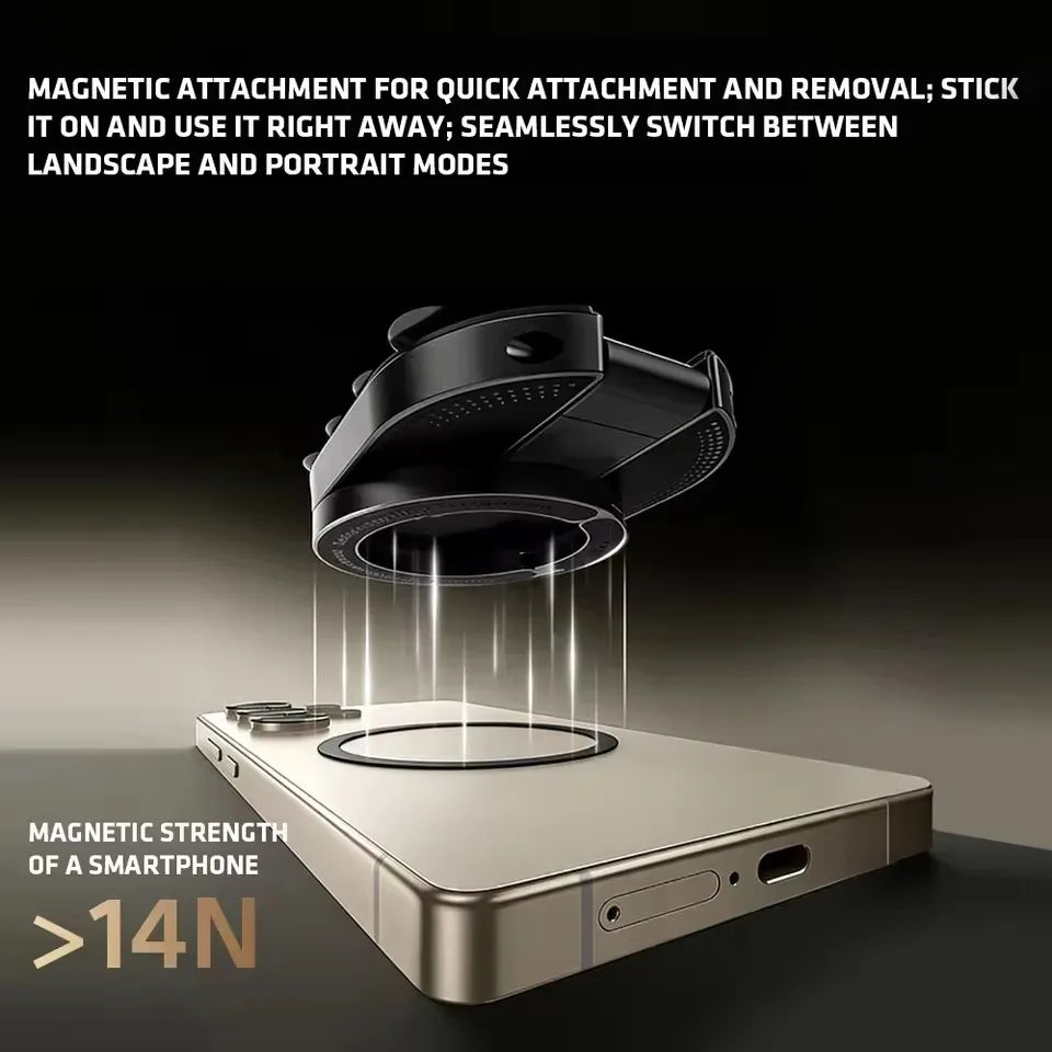 Magnetic Foldable Phone Stand – Universal 360° Desktop Holder