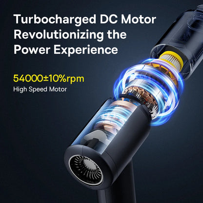 4-in-1 Wireless Car Vacuum Cleaner